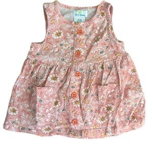 Emma’s Closet Floral Button-Up Baby Dress